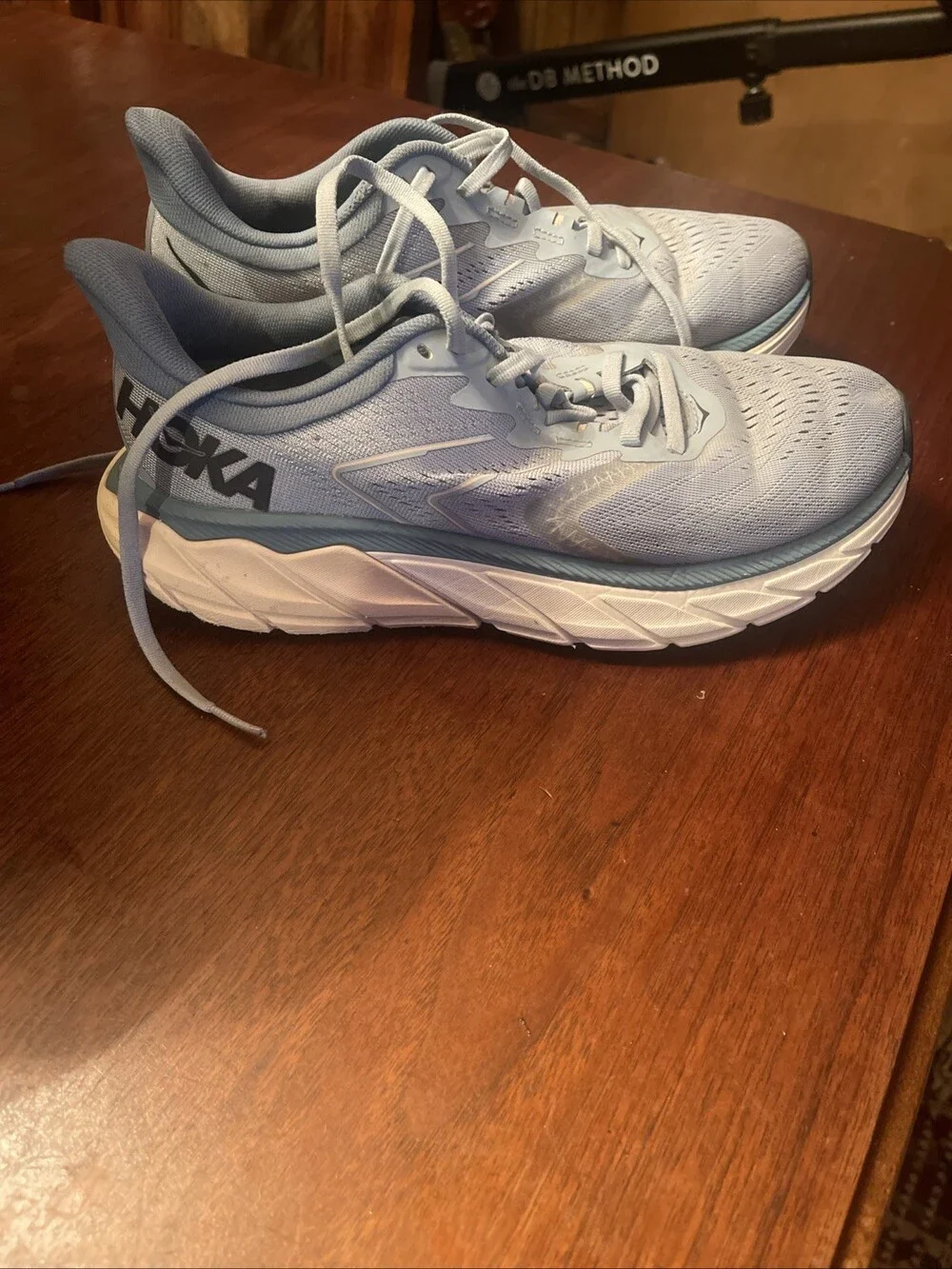 Hoka One One Arahi 5 Women’s Size 8.5 B 1115012 BFPB Blue Running Shoes Sneakers